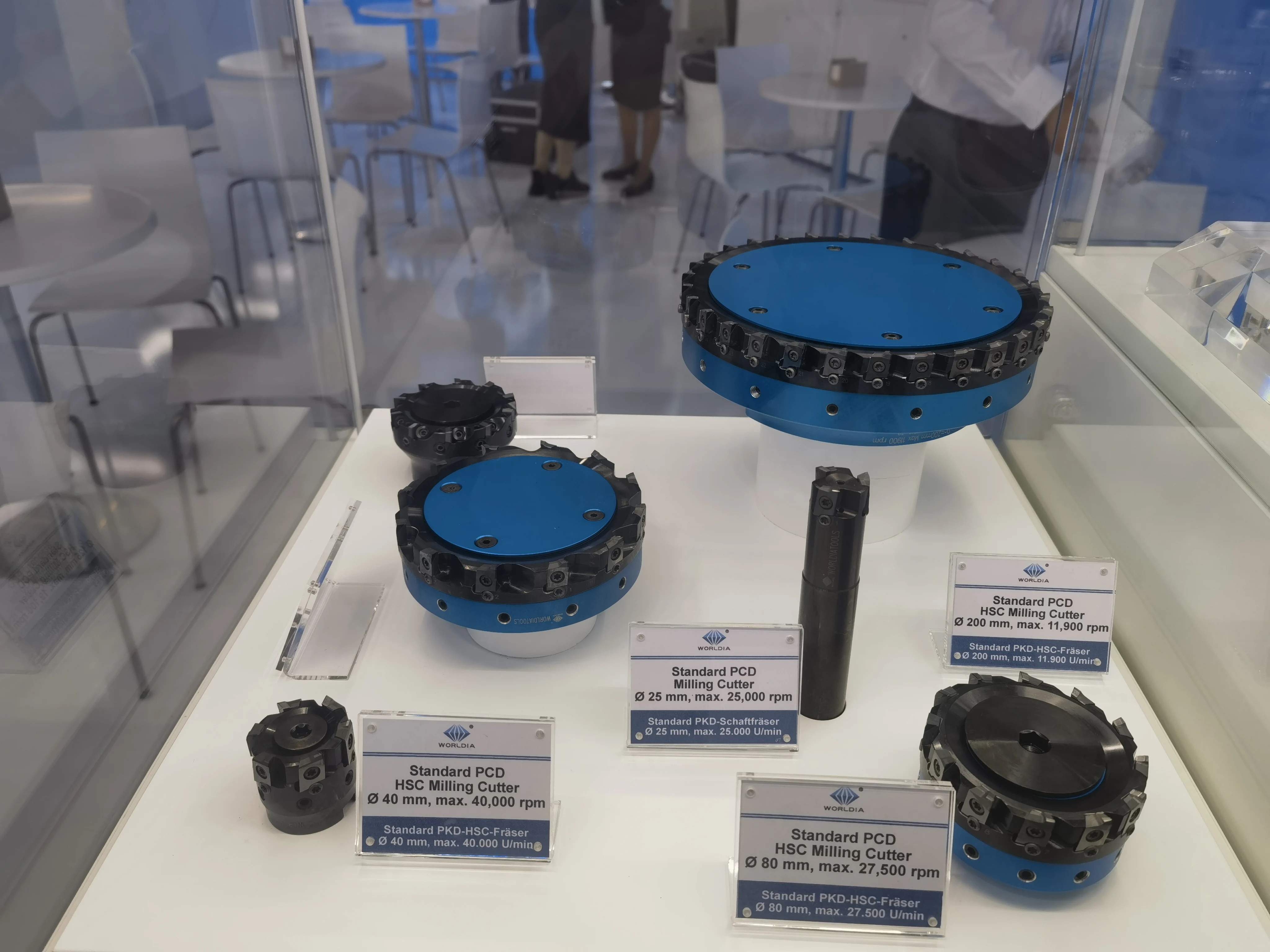 Milling lathe FMP125SC27-BE12-12 Steel+Aluminium Worldia PCD Face Milling Cutter. d = 125 mm. z = 12complete. without inserts