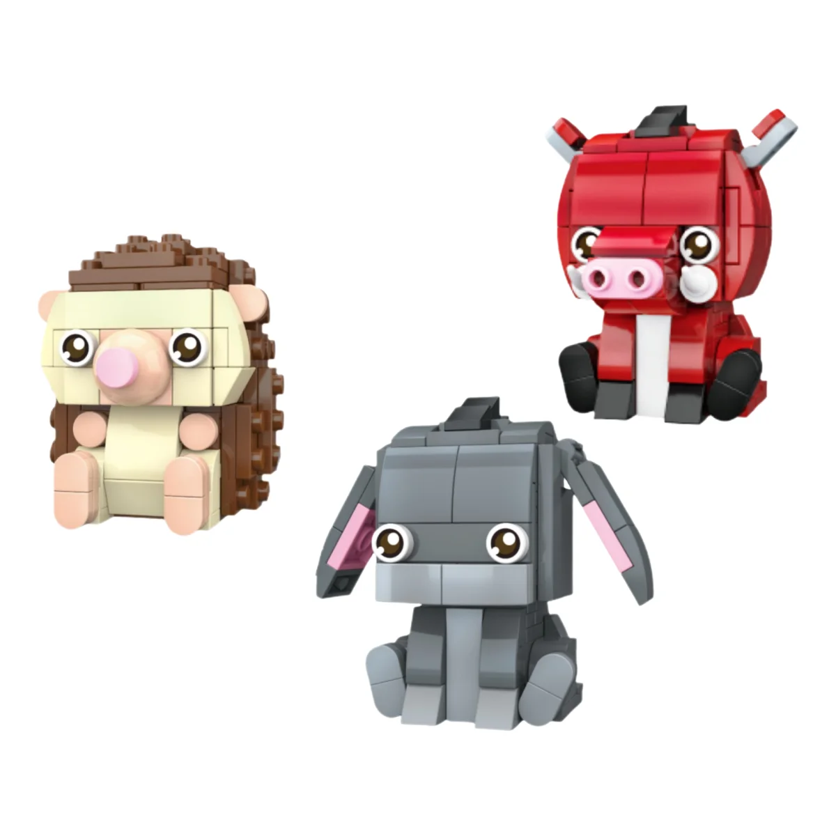 Fun & Smart Mini Blocks: Assemble Adorable Animal Friends Develop Skills & Imagination with Engaging DIY Animal Sets for Kids 6+