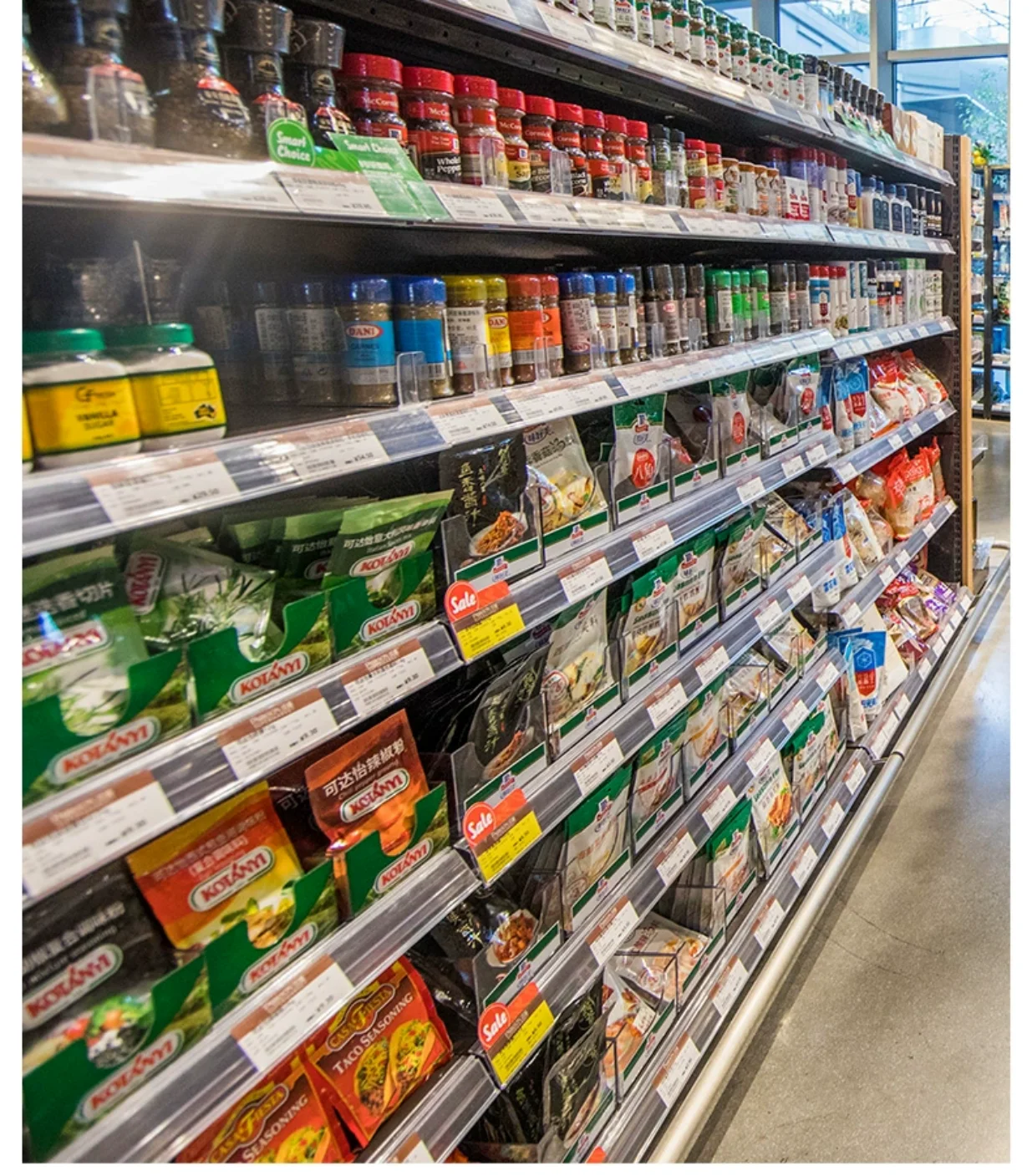 Custom Supermarket Shelf PVC Clear Plastic Data Strip Advertising Label Price Tag Holder for Glass Wood Shelves