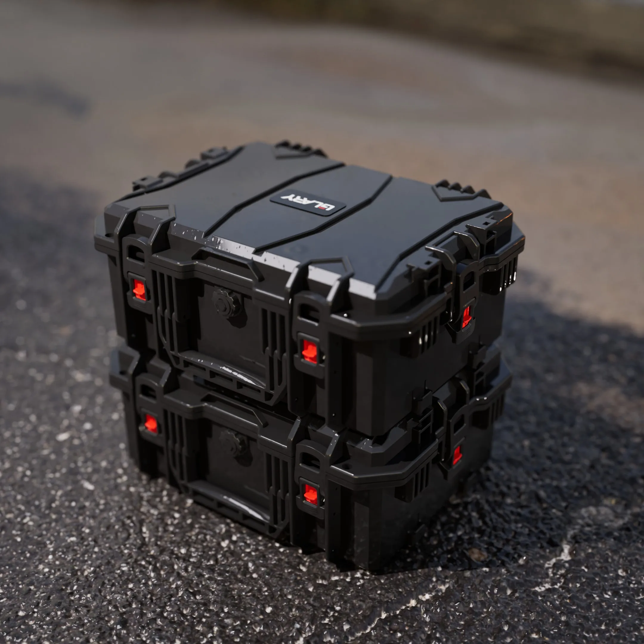 GLARY heavy duty camera case bag for photography shockproof camera box case dustproof customized camera bag case with Velcro