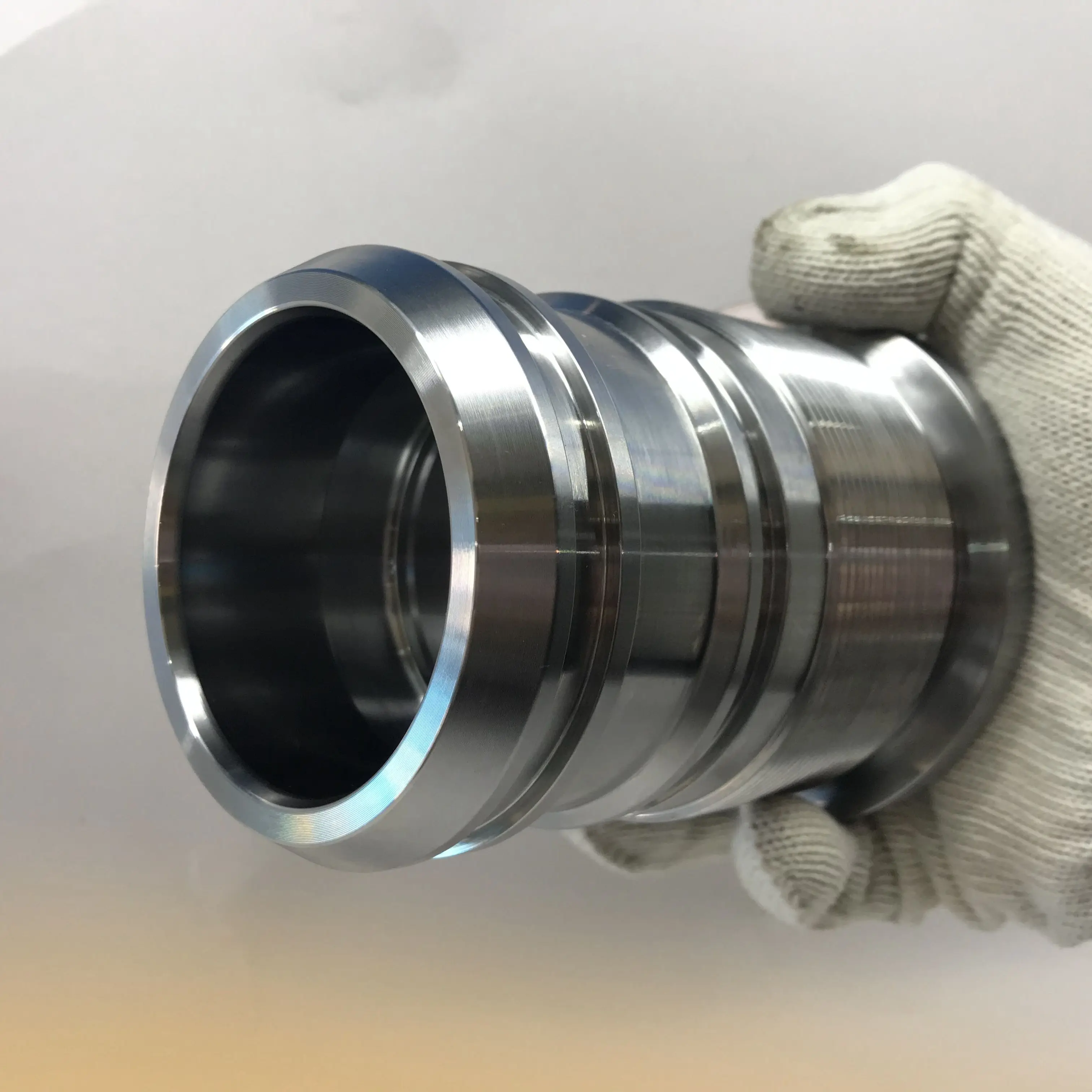 Hydraulic cylinder parts guide sleeves & gland as requirements drawing