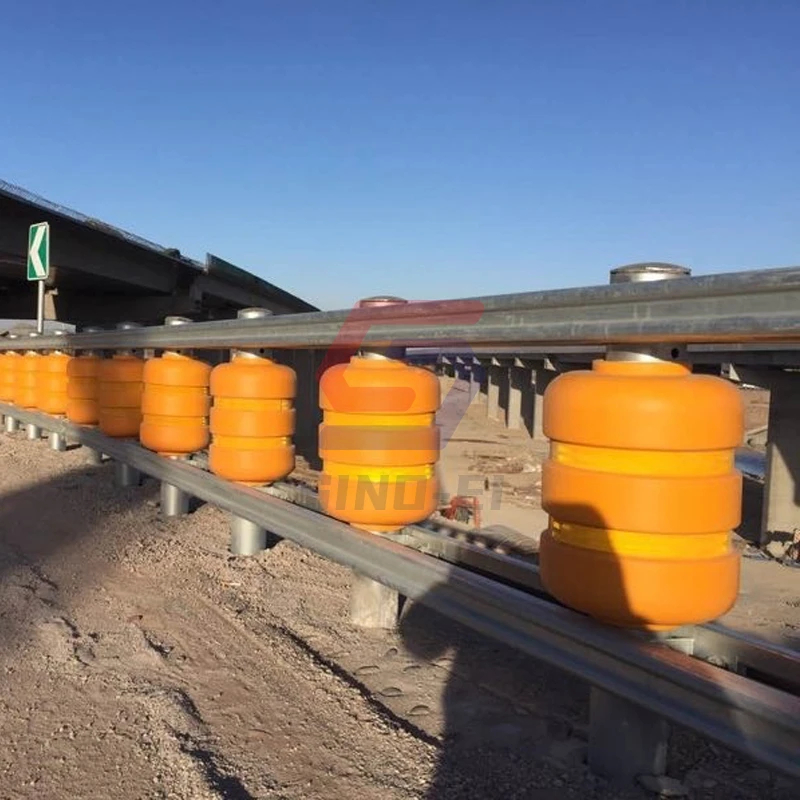 Aashto Standard Road Barriers Hot Dipped Galvanized Roller Guardrails in Bulk
