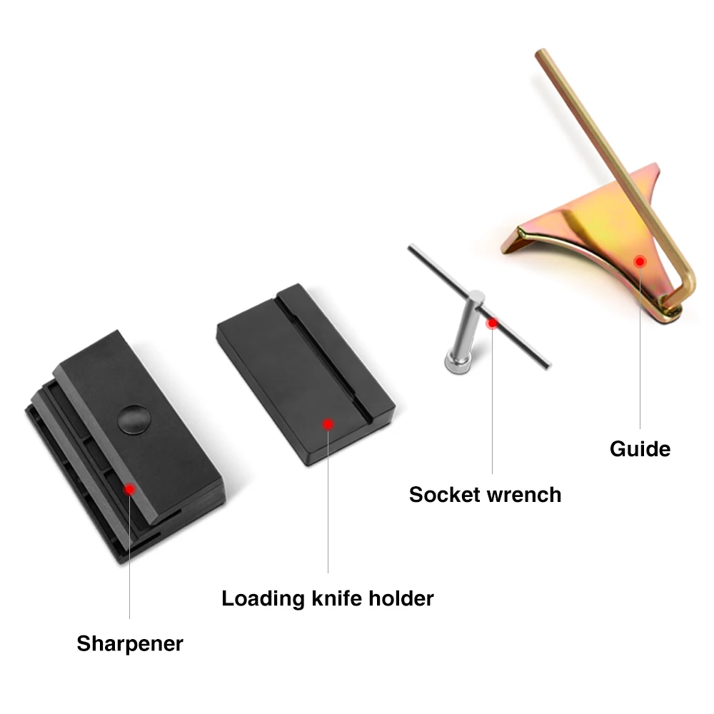 LUXTER ELuxter Electric planer with planing width 82mm and adjustable different planing depth 0-1mm for smooth surface of wood