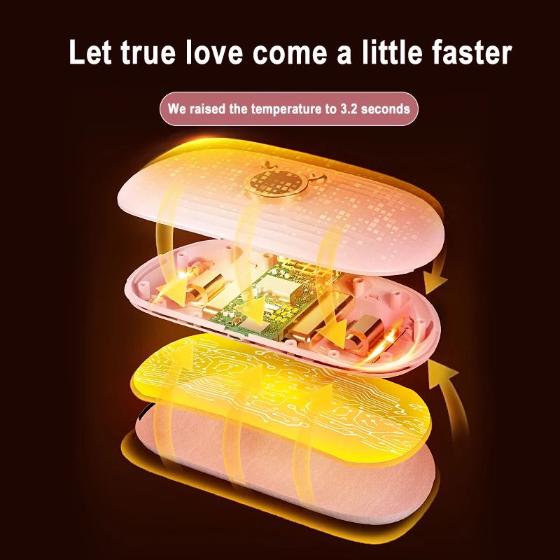 recharge vibrating belly heating waist warm compress stomach massager belt heat menstrual abdominal massage belt