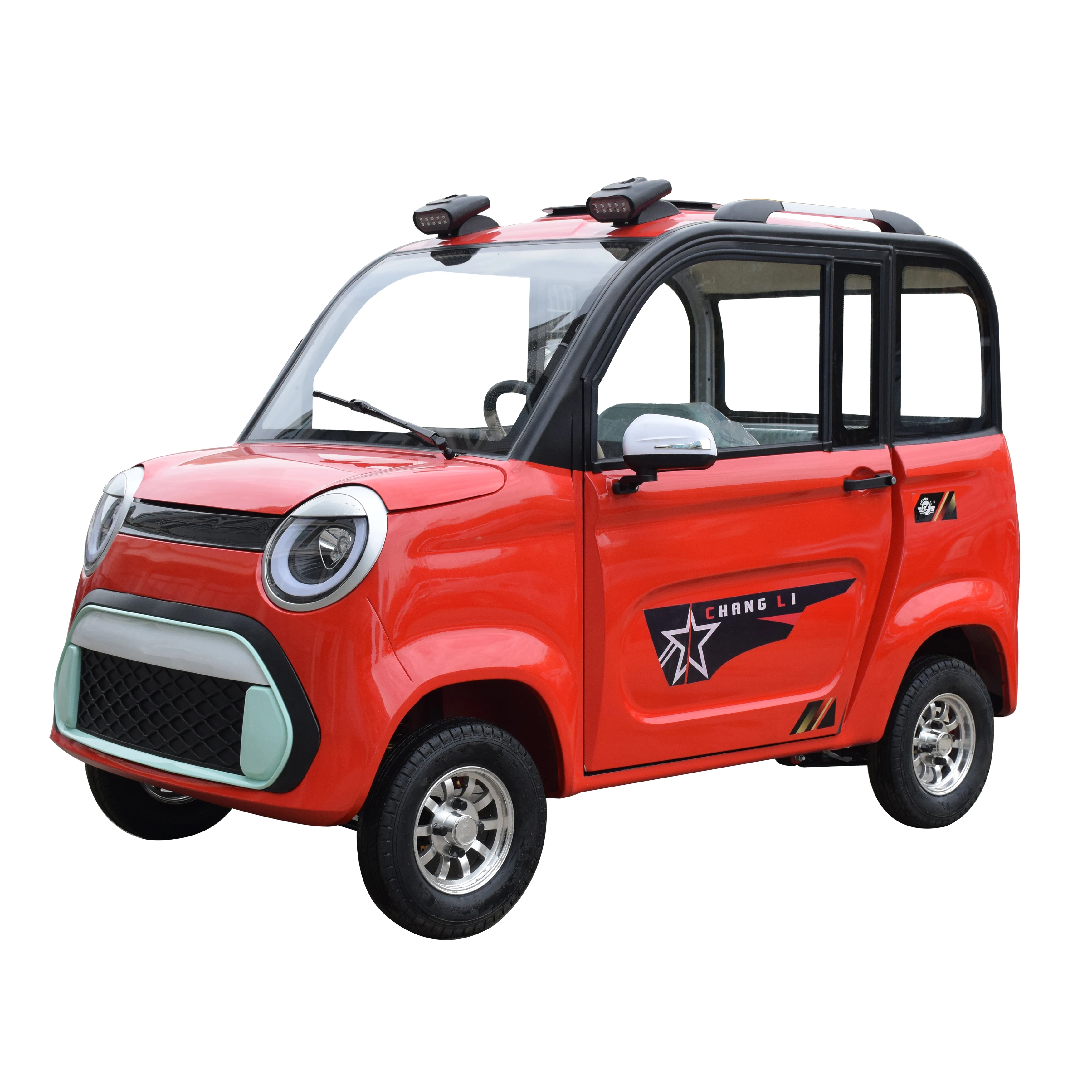 2024 Cheap Price DC Motor Low Speed Electric Car With Rear Drive