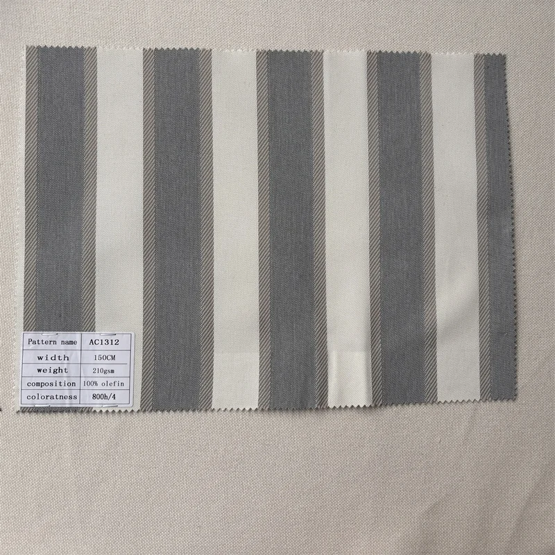 Fashionable waterproof 100% olefin polypropylene fabric is used for outdoor sofa furniture