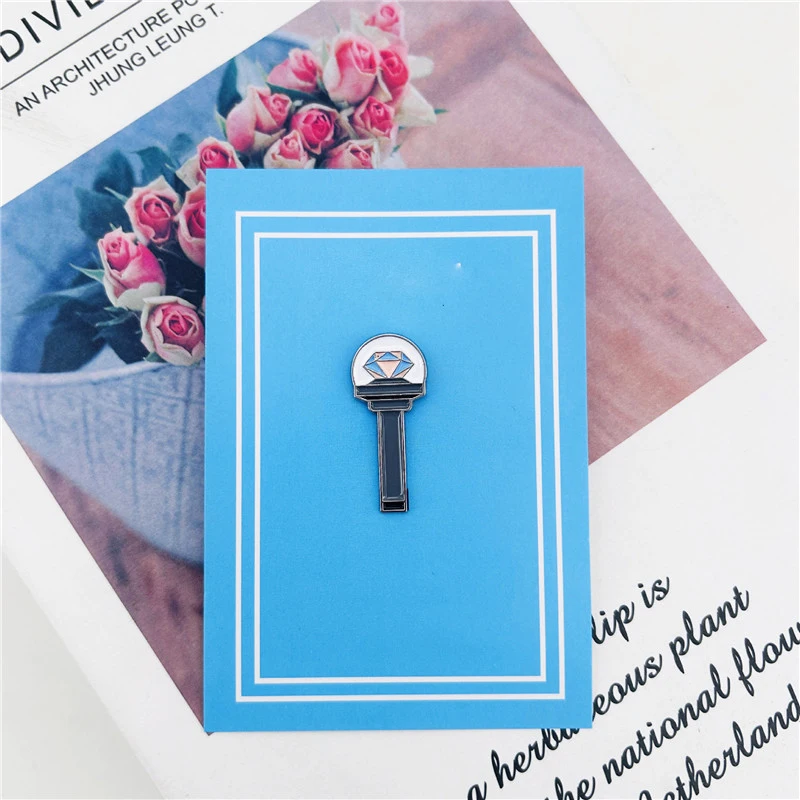 Creative Kpop SVT Metal Keychain Custom Keychain Fashion Bag Cap Pendant Personalized Keychain Pin Badgs