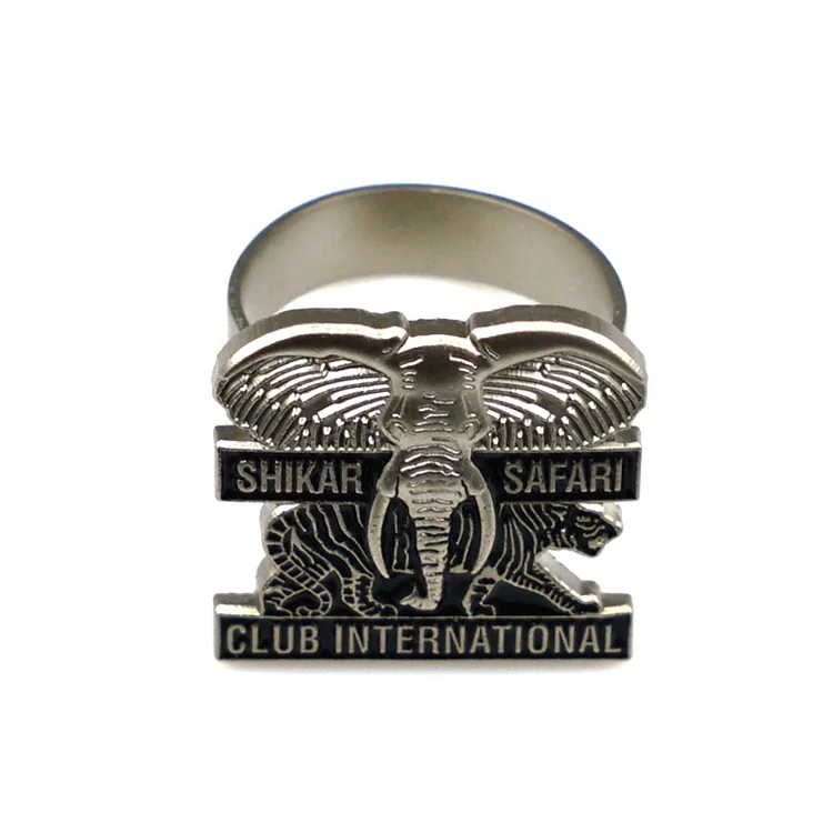 Custom Factory Wholesale Fashion Jewelry Personalized 3D Zinc Alloy Championship Engraved Mens Big Finger Ring