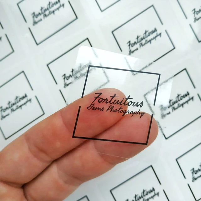 Самоклеящиеся Прозрачная ПВХ прозрачная упаковка и самоклеящихся этикеток