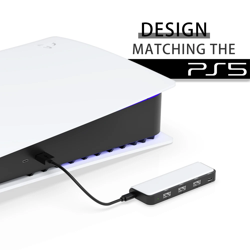 PS4/PS5 USB Hub для ipad pro 4-портовый 2 0 концентратор док-станция usb