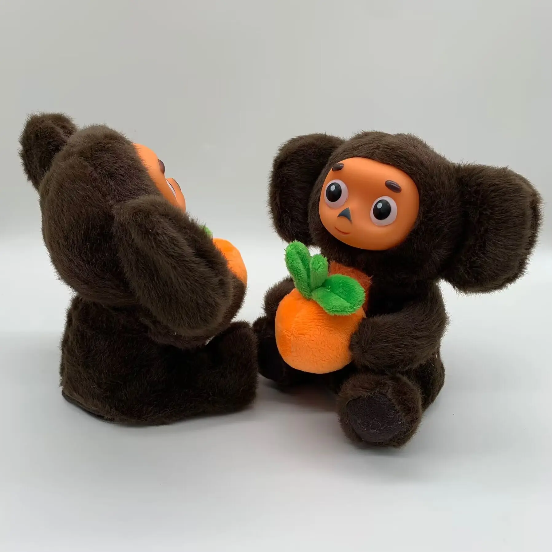 Hot selling plush electric toys Monkeys sing and speak recording learning to speak Russian movies big eared monkeys