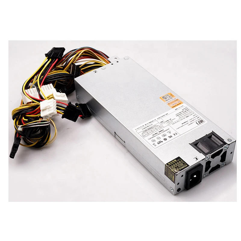 JOEGE 800 Wattage PSU 200-240V AC Input 1U Power Supply 800W Server PSU LL1U800APFC 24in for server case