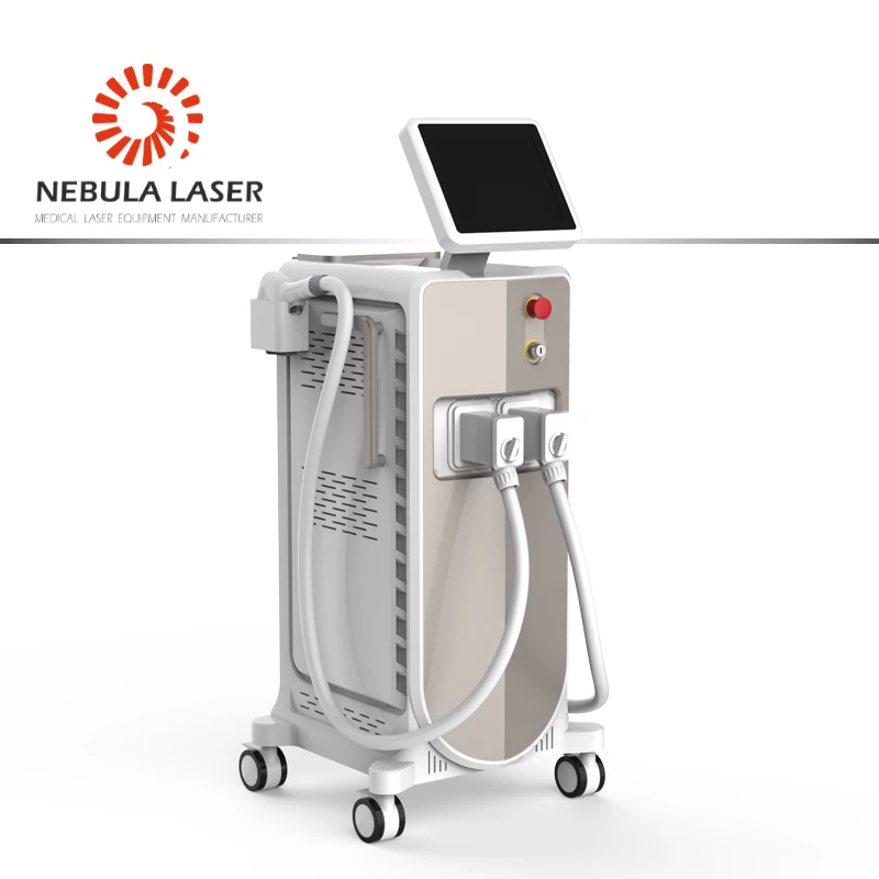 2 in 1 beauty laser device hair removal diode laser 3 wavelength +tattoo removal kswitch nd yag cosmetology devices