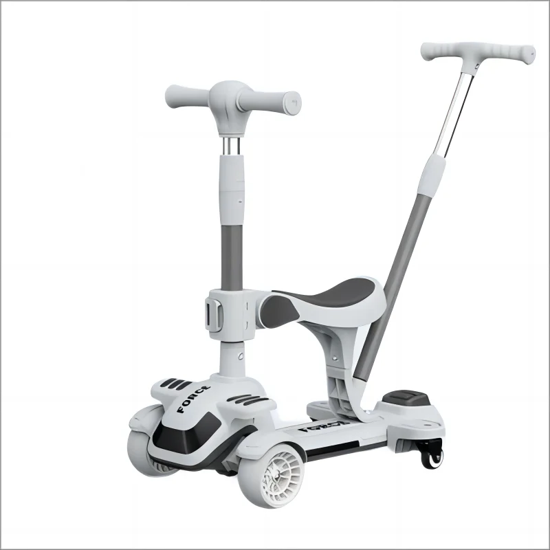 4in1 3 Wheel With Adjustable Height Folding Kids Ride-on Cars