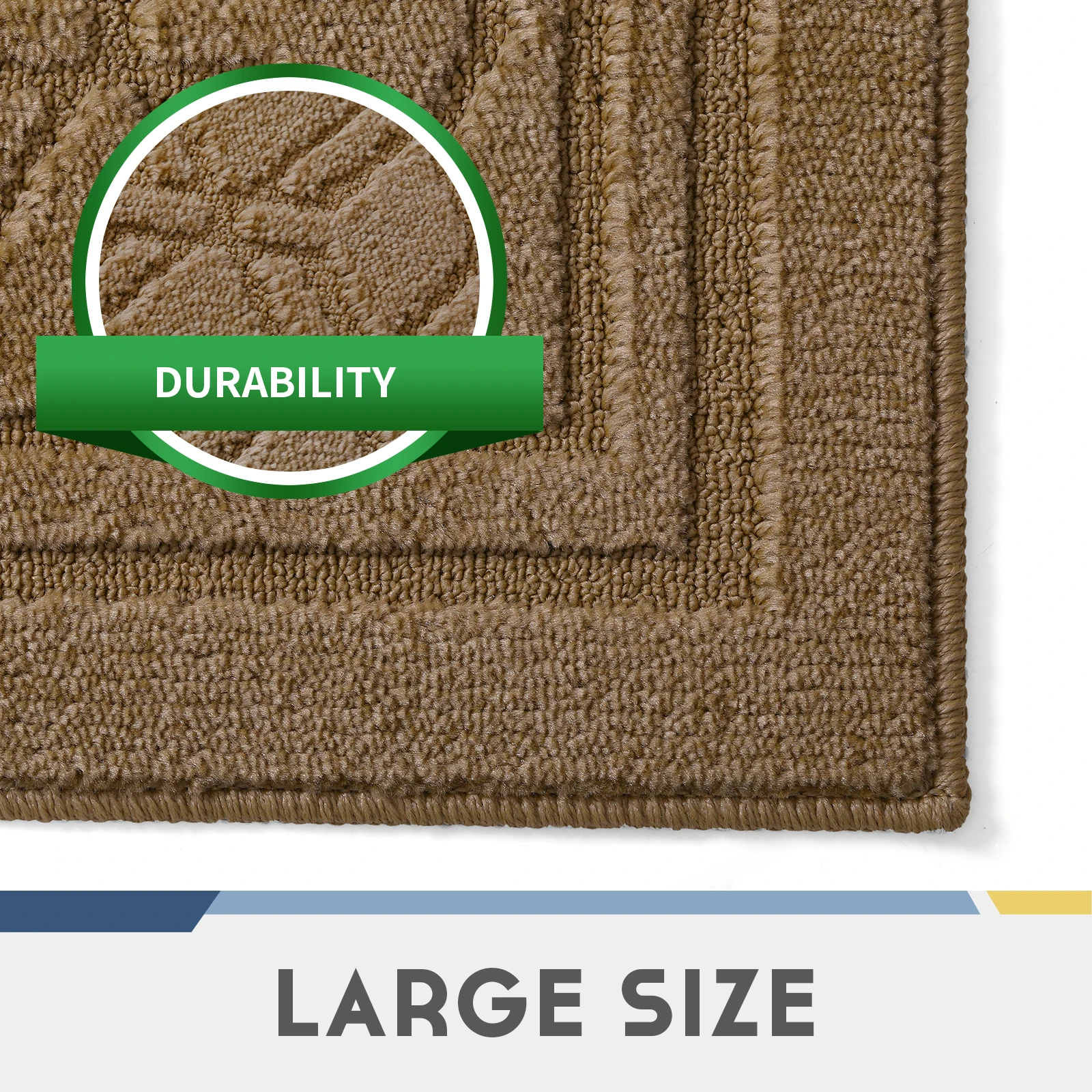 China Factory Wholesale Anti-slip Blank Floor Mat For Dye Sublimation Door Mat Carpet