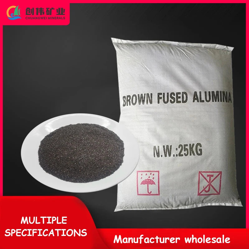 Factory Price High Content Al2O3 Abrasive F36 Brown Fused Alumina Industrial Sanding Metals Ceramics Carbon Bauxite Aluminium
