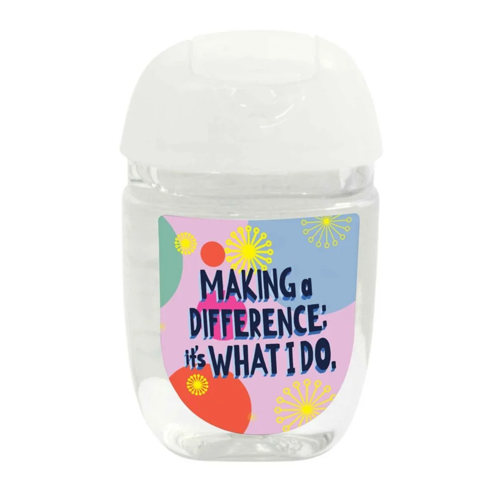 Bath and Body Small Waterless Portable Travel Mini Hand Sanitizer with Logo