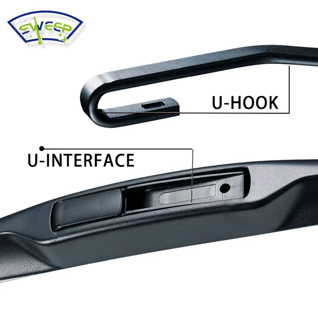 SWEEP  HY-302 Perfect Wiper Blade Natural Rubber Car Accessories Auto Soft Universal Hybrid Windshield Wiper Blades