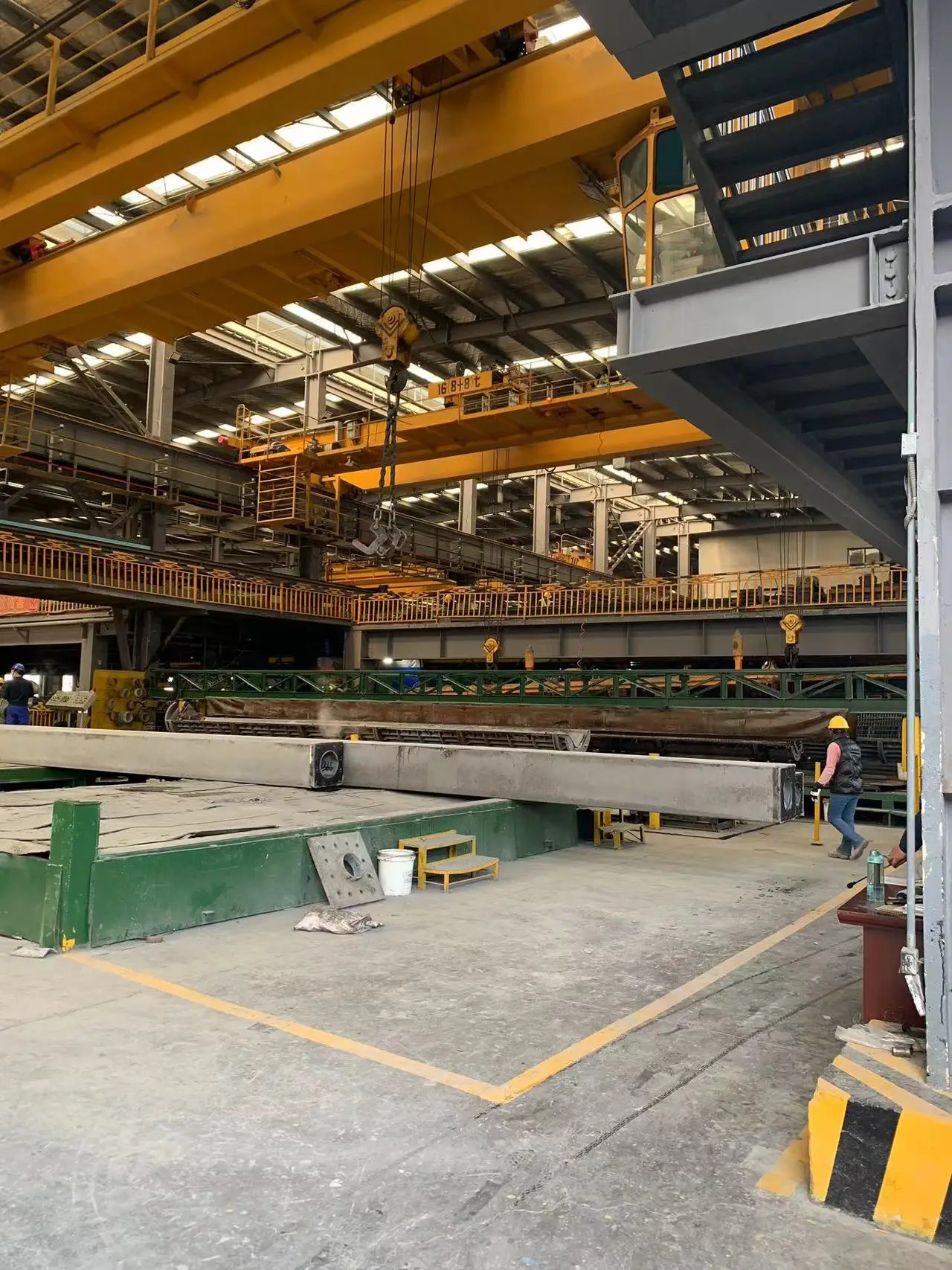 automatic steel wire concrete pile cage making machine