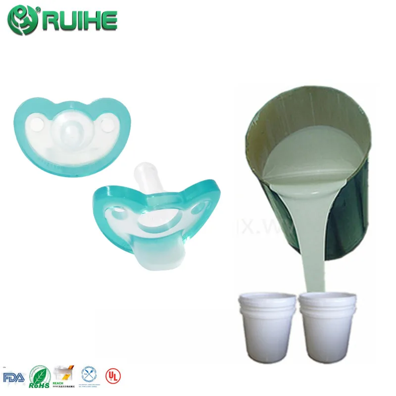 Food Grade Baby Nipple Liquid Silicone Rubber LSR Injection Molding