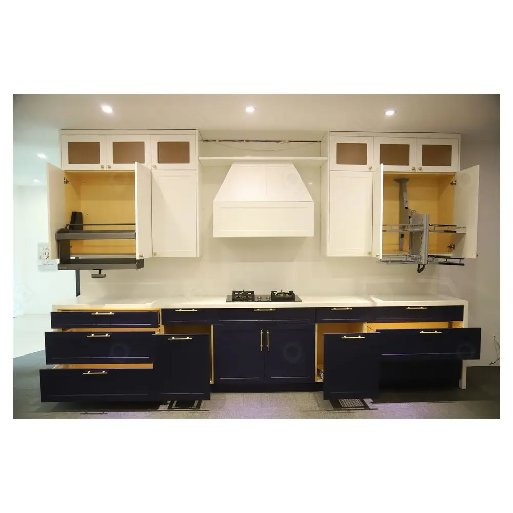 Factory Wholesale Kitchen Cabinets Made In China New Arrival Cheap Kitchen Cabinets  Kitchen Furniture