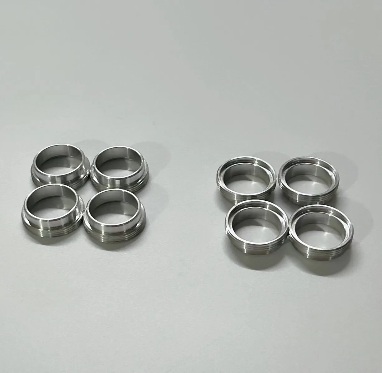 Изготовленные на заказ CNC токарные необработанные 6061-T6 алюминиевые металлические детали Accesorios de luminaria M37