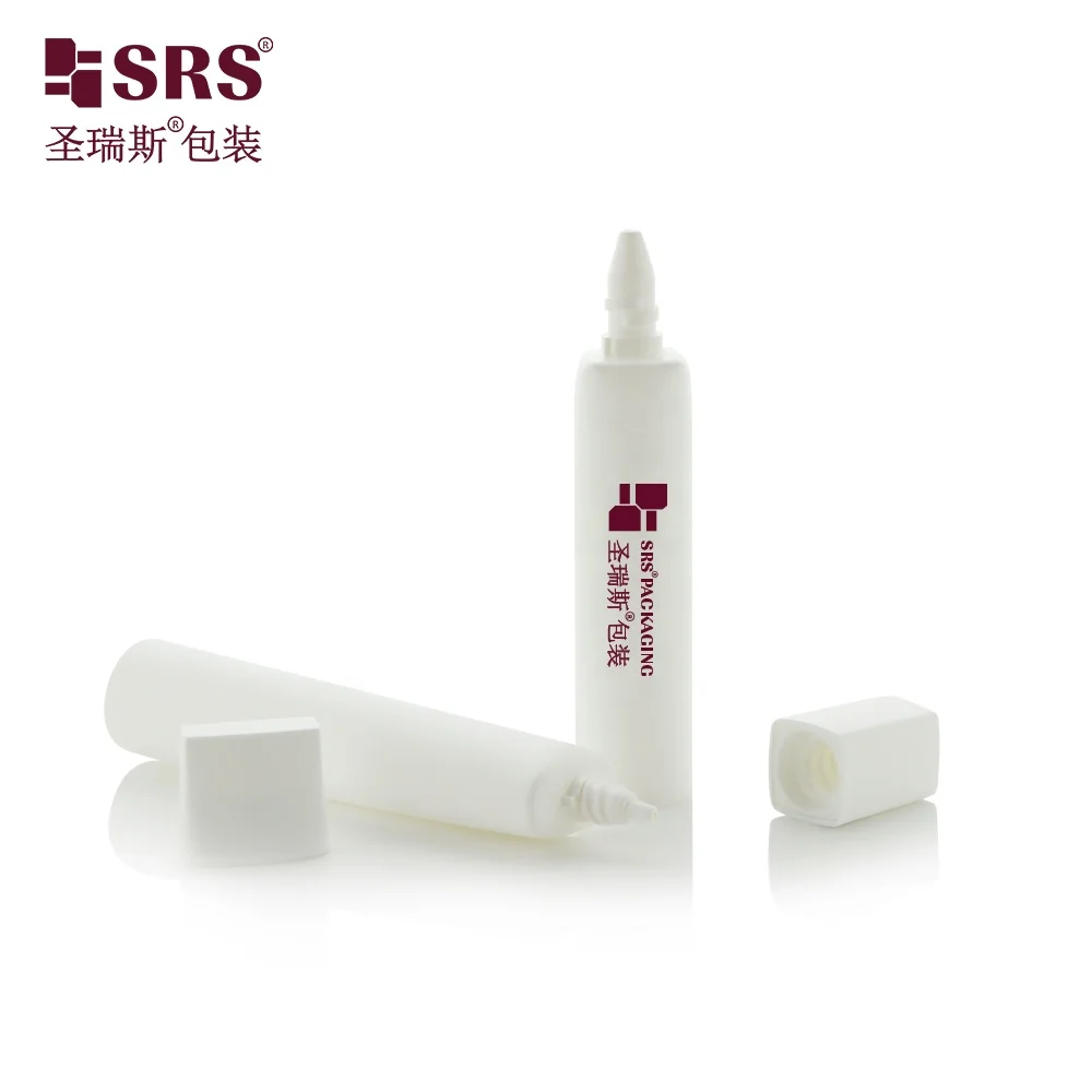 30mm Diameter Soft Tube Sugarcane PE Eco-friendly Squeeze Tube with Pump Nozzle For Makeup Skincare Packaging