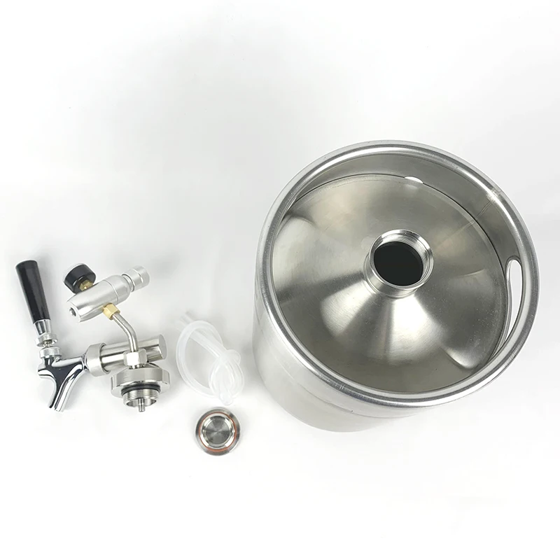 Mini Keg Dispensing System Single Faucet For Mini Keg Growler Tapping System Customizable Beer Keg