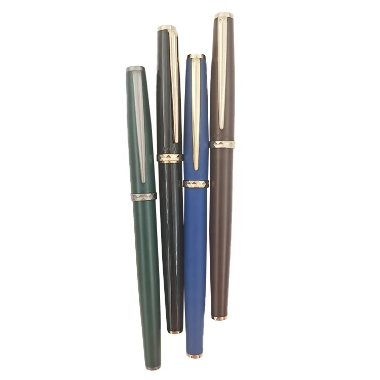 New Classic Chinese Style Luxury Business Fountain Pen Best Gift For Men Metal Pen With Logo