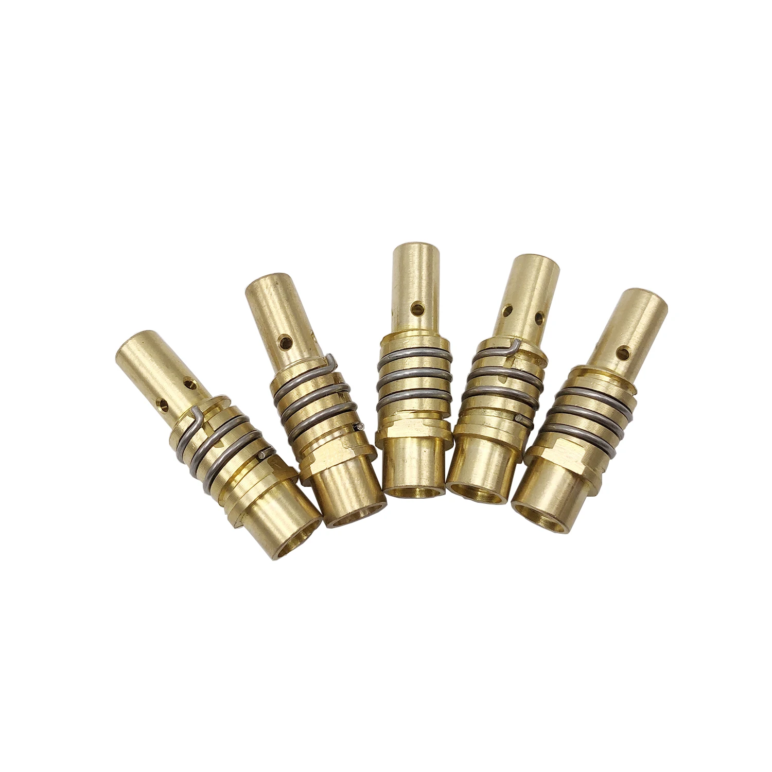JINSLU 15AK MIG Tip holder Welding Shield Nozzle Shroud Gas CO2 MB 15 AK 15AK Mig Torch MIG-160 MIG Welder Consumables 5pcs