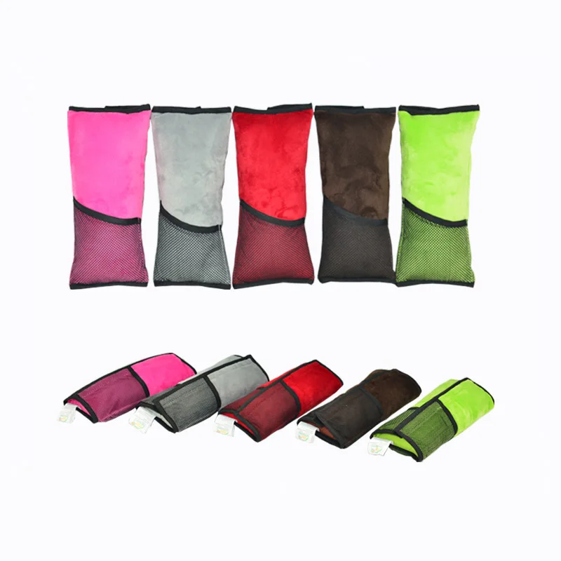 
Leadershow Custom Plush Seat Belt Baby Children Head Sleeping Pillow Orthopedic Neck Rest Car Pillow 