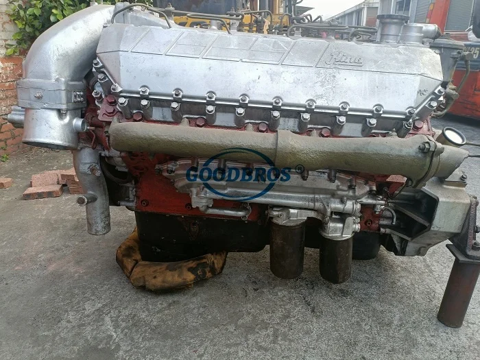 Original Japanese Used V25C Diesel Engine for Hino Marine