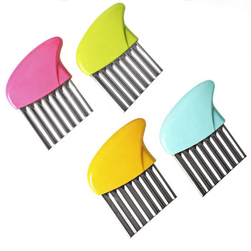Multifunction wave knife potato knife cut flower french fries knife slicer vegetable cutter