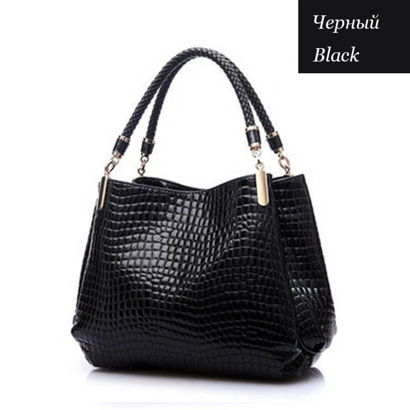 Famous Designer Brand Bags Women Leather Handbags 2019 Luxury Ladies Hand Bags Purse Fashion Shoulder Bags Bolsa Sac Crocodile