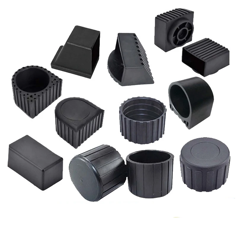 Fitness Equipment Accessories Plastic Round Pipe Sleeve Foot Pad Pipe Protective Sleeve Bushing