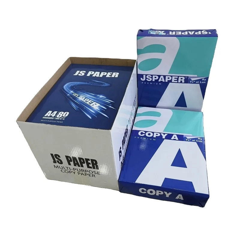 Китайская фабрика Oem 70gsm 75gsm 80gsm 100% бездеревяная A4 A3 копировальная бумажная коробка 500 листов 5 пластин для офиса художественная бумага