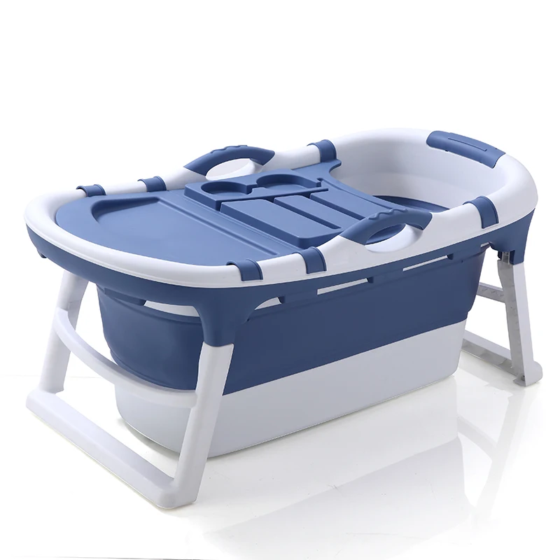 New design high quality plastic folding adult portable bathtub