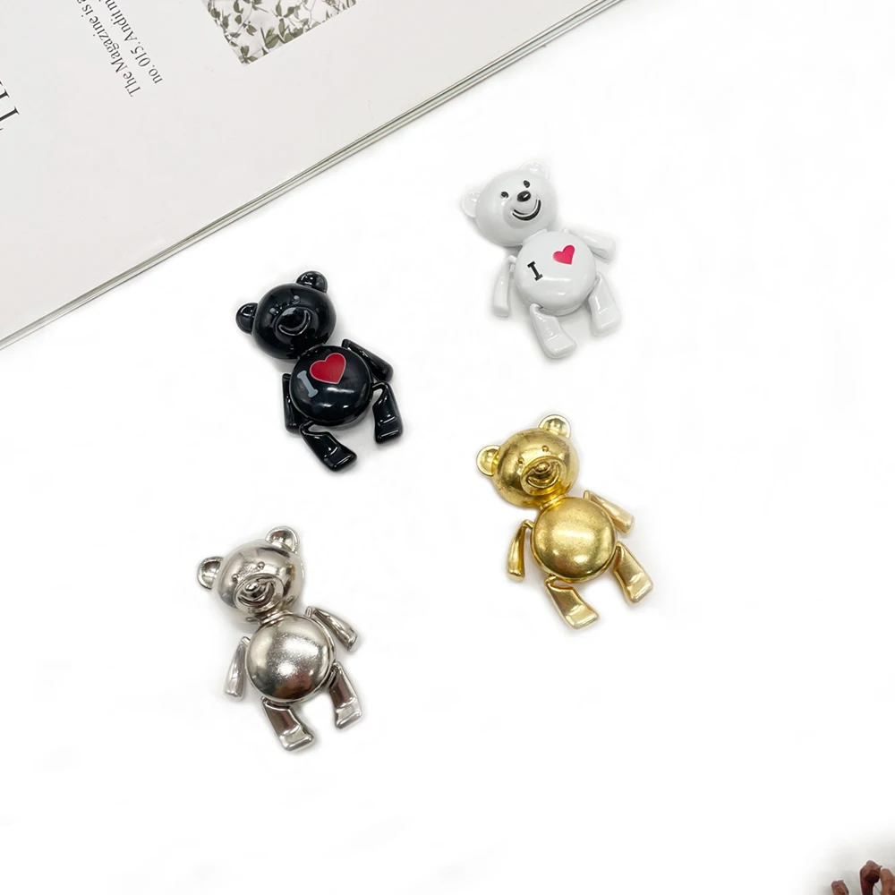 New design custom refrigerator magnets of different shapes Cute cartoon bear Teddy bear fridge magnet