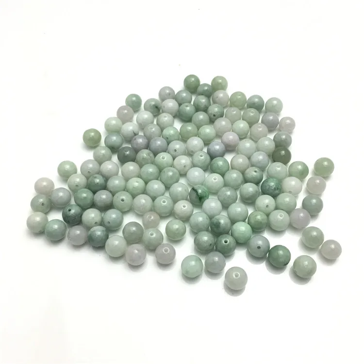 2021 нефритовые круглые бусины оптом своими руками 10 мм Мьянма груз свободные камни для изготовления ювелирных изделий Фабрика оптовая продажа
