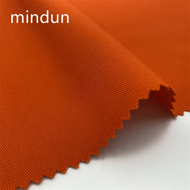 Factory Supply 230gsm Plain Dyed Polyester Cotton TC CVC 60/40 Drill Fabric For Pants Work Wear