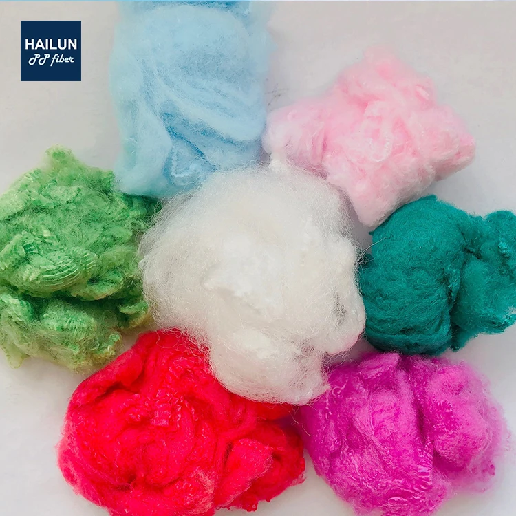 
1.2D-30D pp fiber for geotextile, spinning yarn, automotive interior, hygiene, nonwoven fabric, filtration 