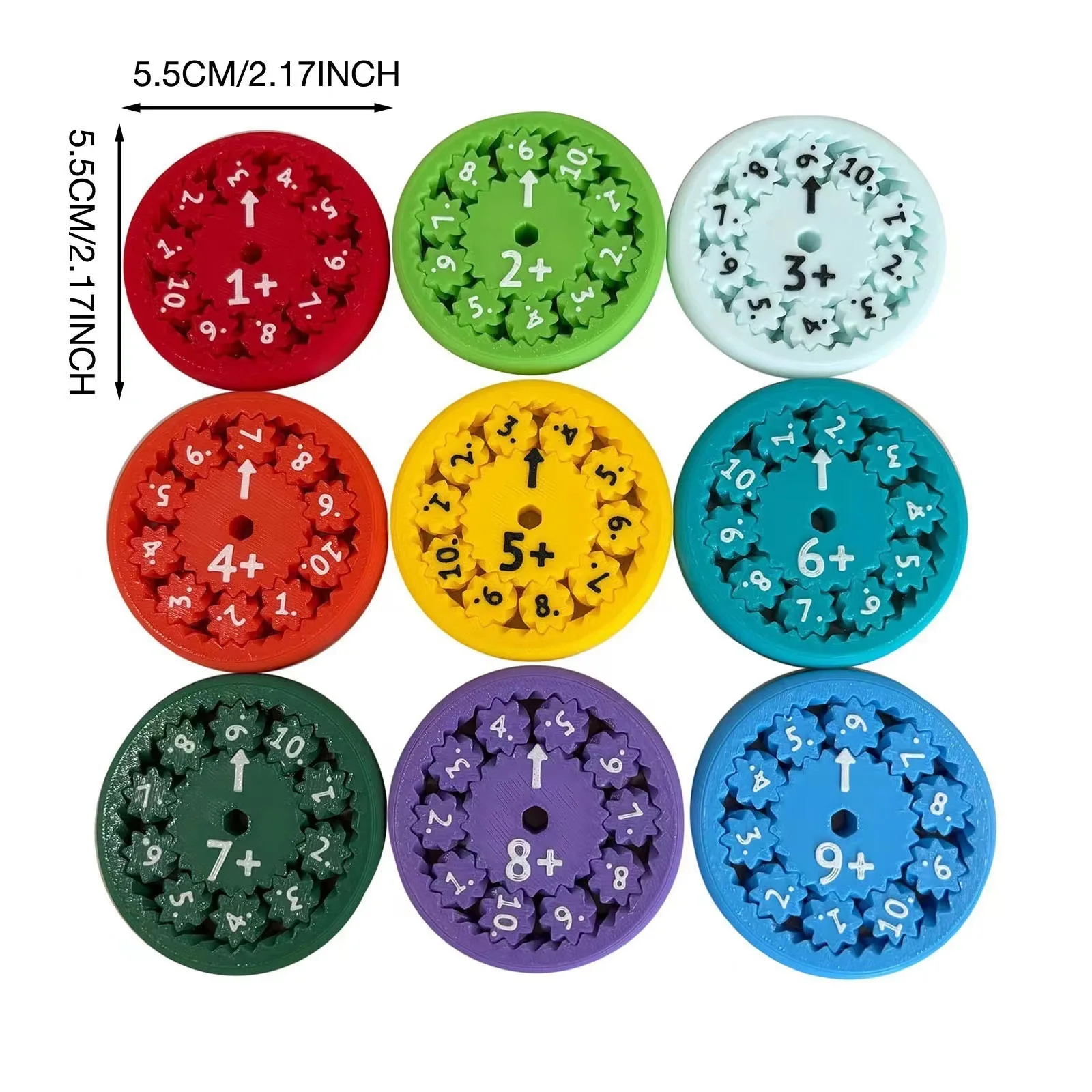 2024 Top Selling Math Fidget Spinners Math Games Learning Math Facts Fidget Spinners For Kids