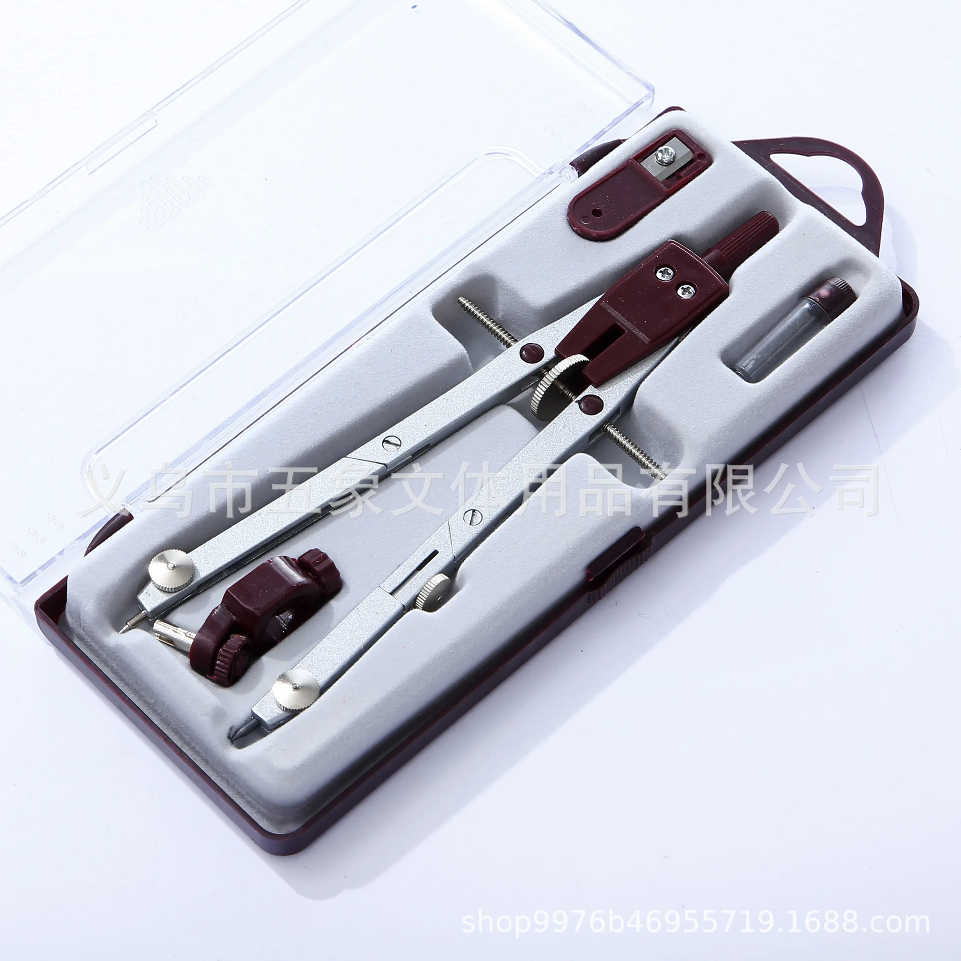 Циркулярный Компас для рисования из нержавеющей стали, набор геометрических инструментов для математического рисования