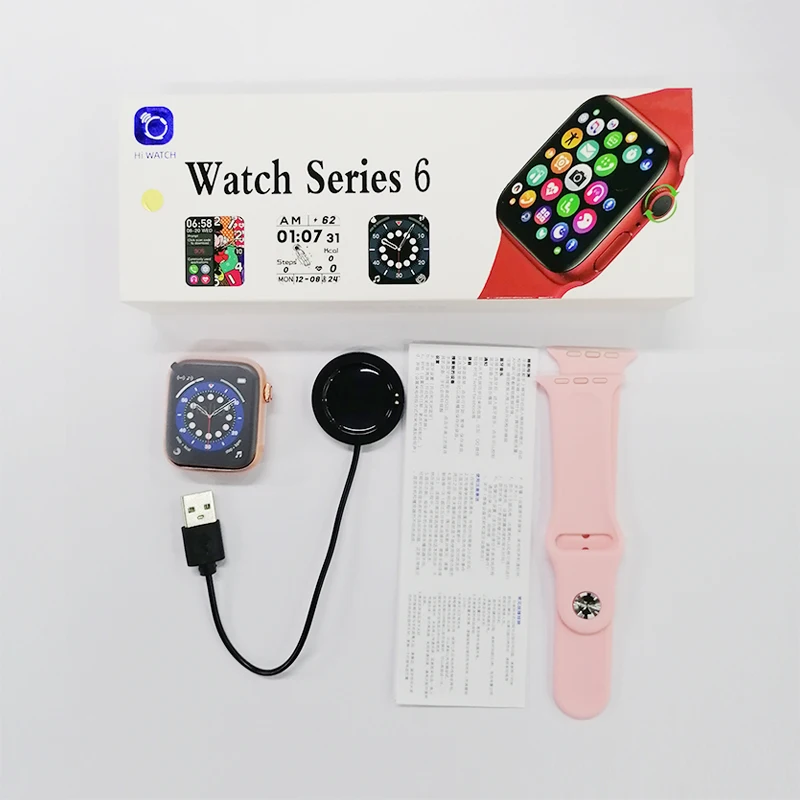 2021 Trending W26+pro smart watch IWO 13 with 1.75 inch large screen smart bracelet 4 UI surface for smart phones