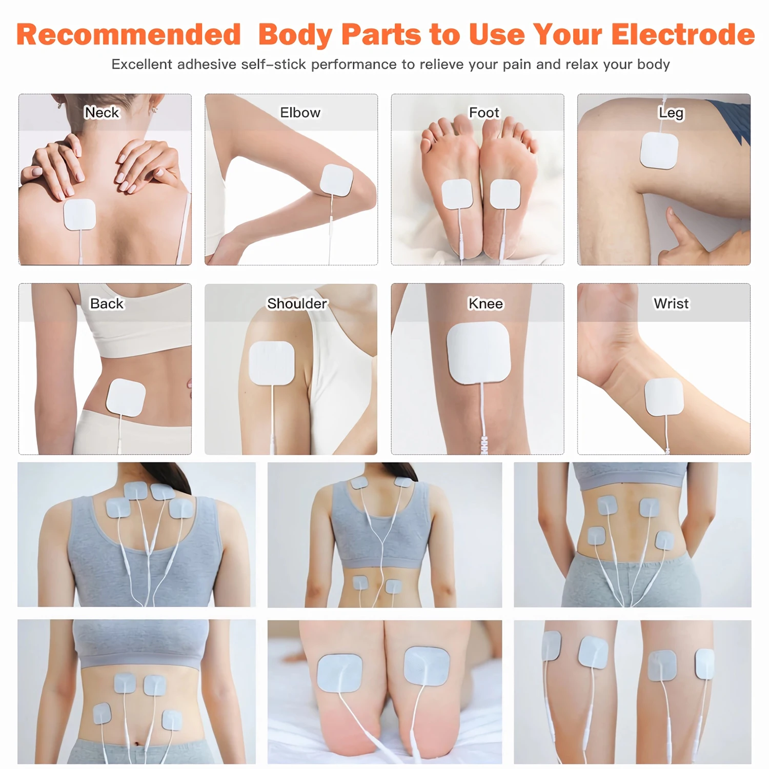 4 in 1 Combo 4000Hz Two transformer Interferential Current Russian Stimulation EMS TENS Machine