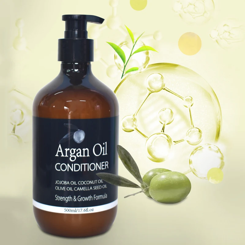 Hair Shampoo and Conditioner Set Pure Organic Sulphate Free Moroccan Argan Oil Shampoo Morocco oil Private Label