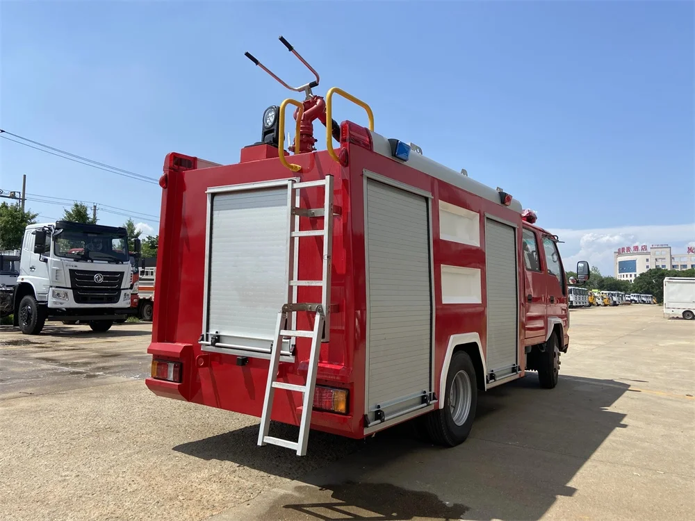 Factory Supply ISUZU Double Cabin 3 Cbm Water Tank Fire Trucks