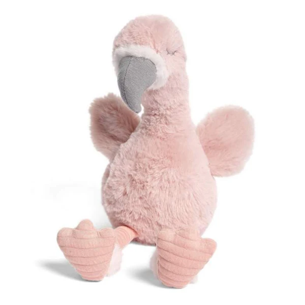 Pink flamingo plush toy for girls decoration