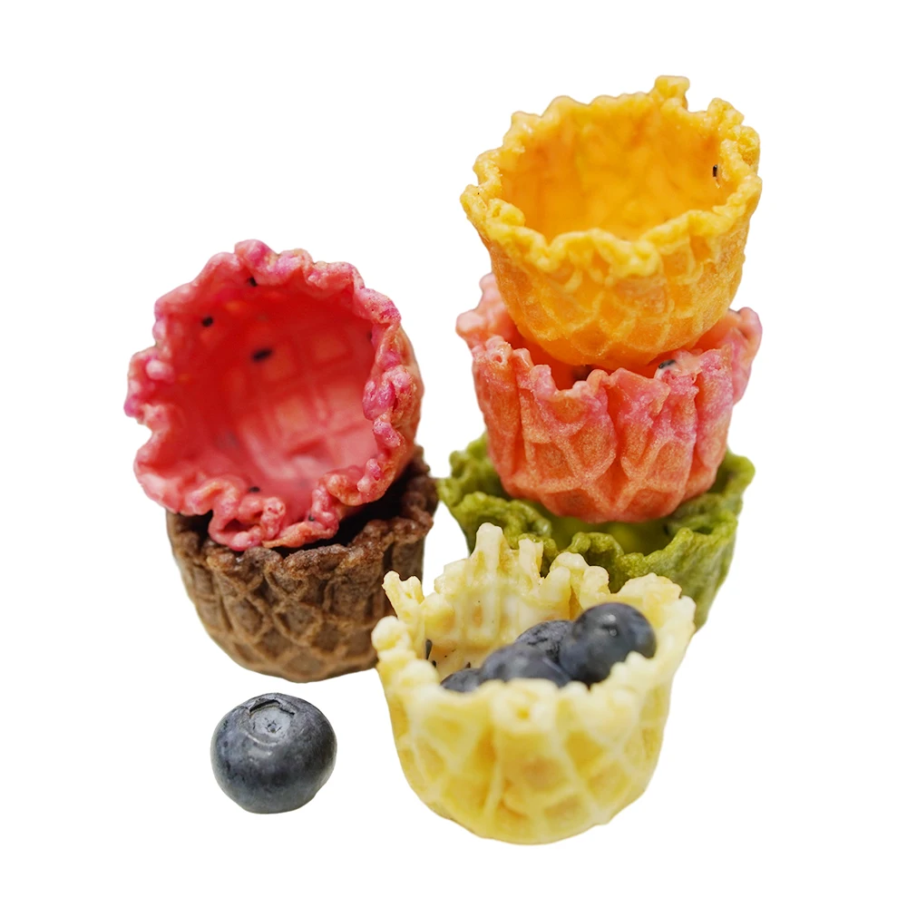 Лидер продаж оптовая продажа разнообразные ароматы хрустящие цветочные корзины десертные растворимые мини-оболочки для