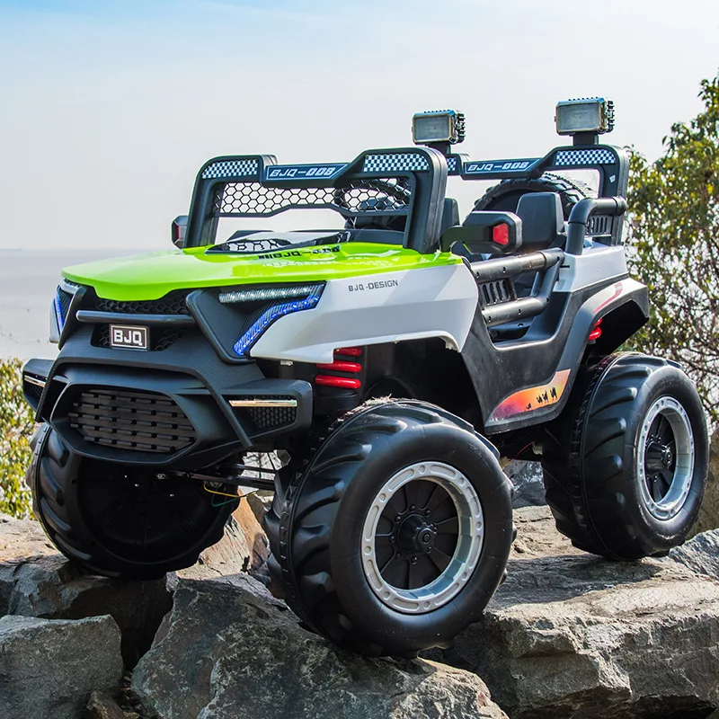 RHS-CAR119 24 В автомобиль для детей 4x4 Электрический 2-местный Багги резиновые колеса оптом мощность UTV Clash 10 лет взрослые вольт пластик